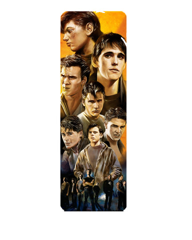 Outsiders Metal Bookmark