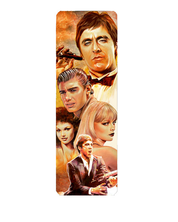 Scarface Compilation Metal Bookmark