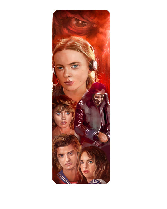 Stranger Things B Compilation Metal Bookmark