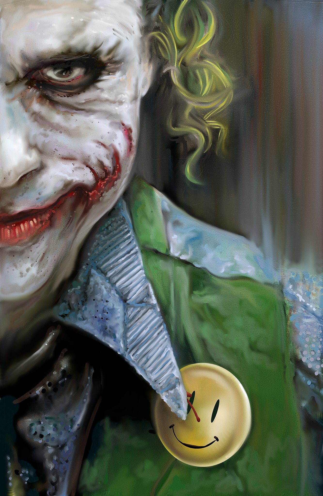 The Joker Staredown Print