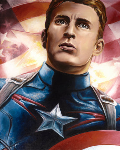 Captain America 1620 Print