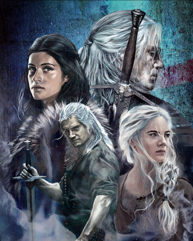 The Witcher Compilation Print