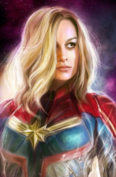 Captain Marvel Print – Diligent Visual