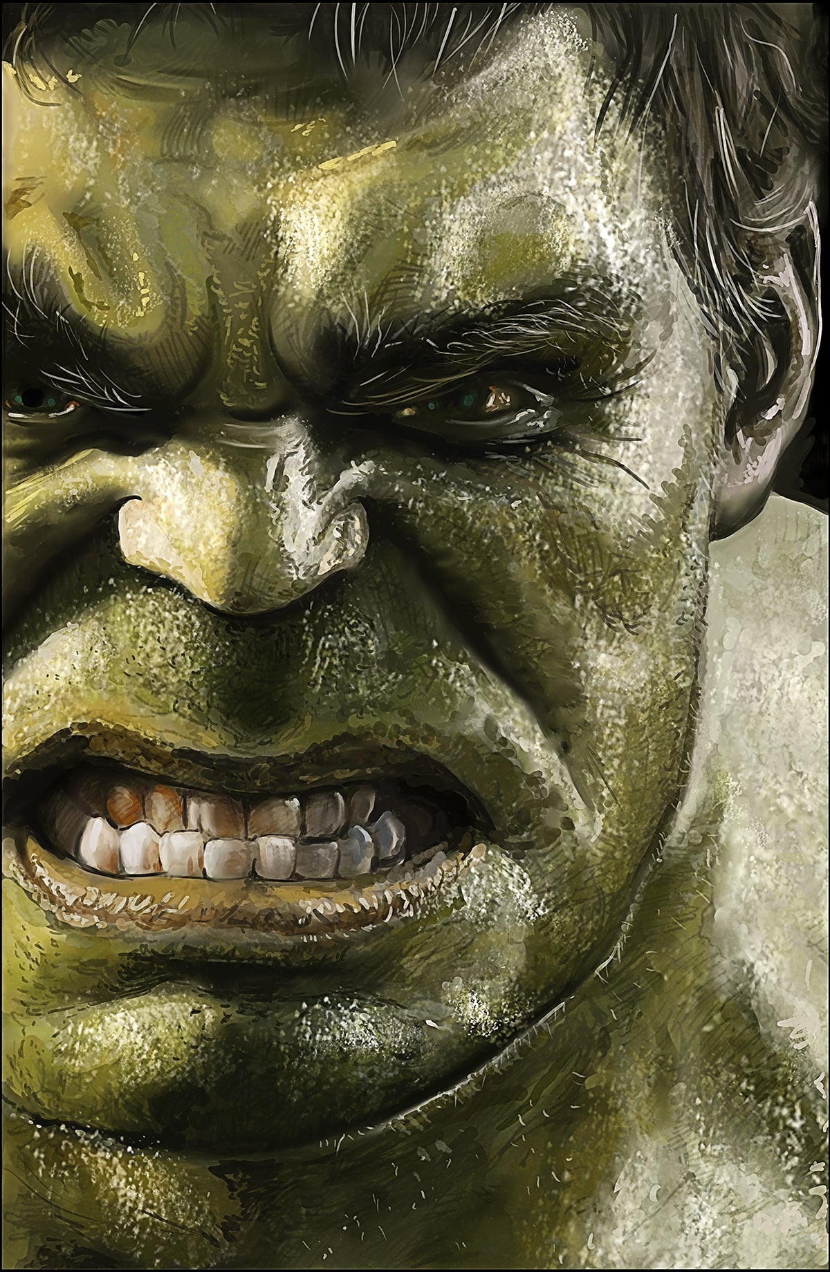 Hulk Smash Print